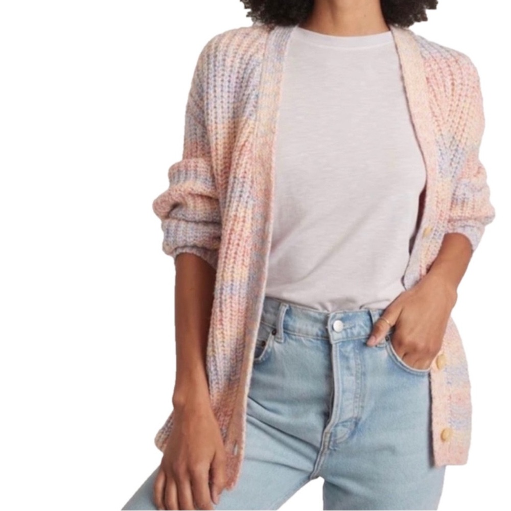 Marine Layer Quinn pastel oversized cardigab